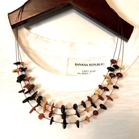 Real Amber multi necklace - Picture 3 of 5